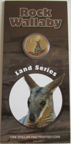 Australien 1 Dollar 2008 Land Series Rock Wallaby