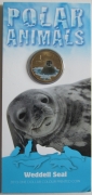 Australia 1 Dollar 2013 Wildlife Weddell Seal