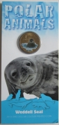 Australien 1 Dollar 2013 Tiere Weddellrobbe