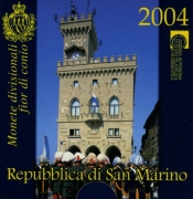 San Marino Coin Set 2004 Bartolomeo Borghesi