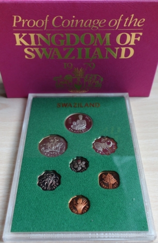 Swaziland Proof Coin Set 1979