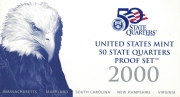 USA State Quarters PP Set 2000