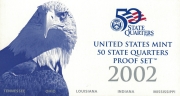 USA State Quarters PP Set 2002