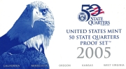 USA State Quarters PP Set 2005