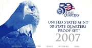 USA State Quarters PP Set 2007