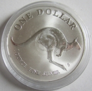 Australien 1 Dollar 1993 Kangaroo (lose)