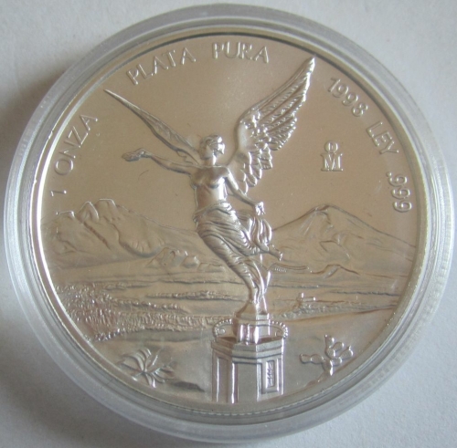 Mexico Libertad 1 Oz Silver 1998