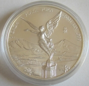 Mexico Libertad 1 Oz Silver 2001