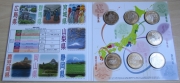 Japan 7 x 500 Yen 2013 Präfekturen Set