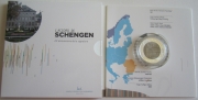 Luxembourg 10 Euro 2010 25 Years Schengen Agreement...