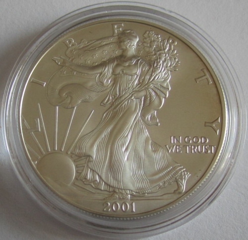 USA 1 Dollar 2001 American Silver Eagle