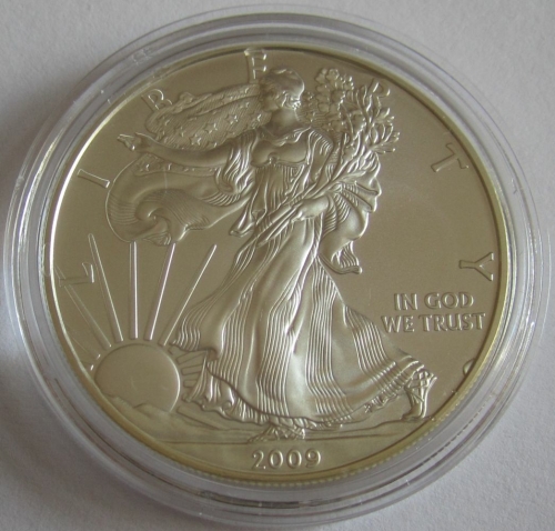 USA 1 Dollar 2009 American Silver Eagle 1 Oz Silver