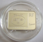 France 10 Euro 2010 Painters Pablo Picasso Silver