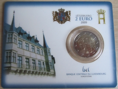 Luxembourg 2 Euro 2009 Grand Duchess Charlotte BU