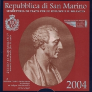 San Marino 2 Euro 2004 Bartolomeo Borghesi