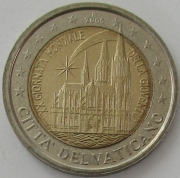 Vatikan 2 Euro 2005 Weltjugendtag in Köln