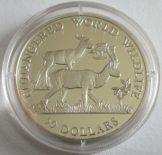 Cook-Inseln 50 Dollars 1990 Tiere Grant- & Damagazelle