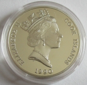 Cook-Inseln 50 Dollars 1990 Tiere Grant- & Damagazelle