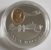 Kanada 20 Dollars 1990 Flugzeuge Anson & Harvard (lose)