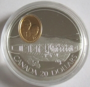 Canada 20 Dollars 1991 Airplanes Silver Dart Silver