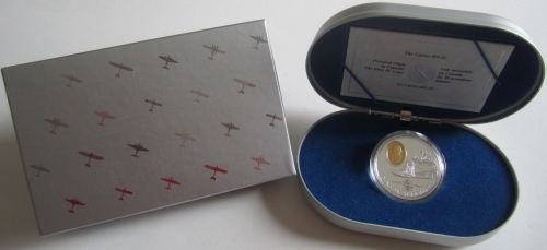 Canada 20 Dollars 1994 Airplanes Curtiss HS-2L Silver