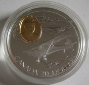 Kanada 20 Dollars 1995 Flugzeuge Fleet 80 Canuck (lose)