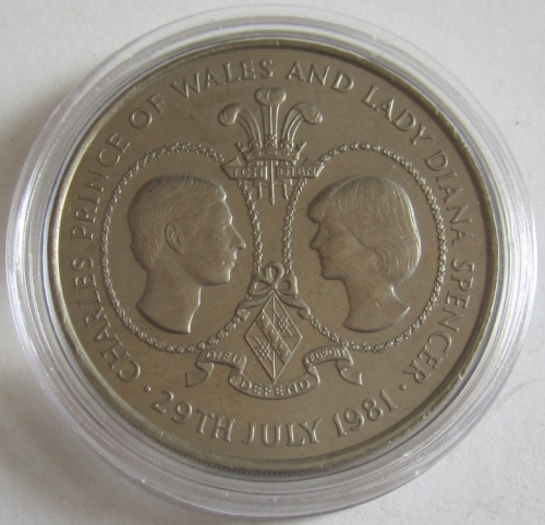 Tristan da Cunha 25 Pence 1981 Royal Wedding