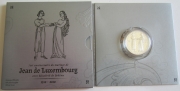 Luxembourg 700 Cent 2010 700 Years Wedding of Jean de Luxembourg Silver