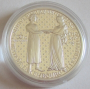 Luxembourg 700 Cent 2010 700 Years Wedding of Jean de Luxembourg Silver