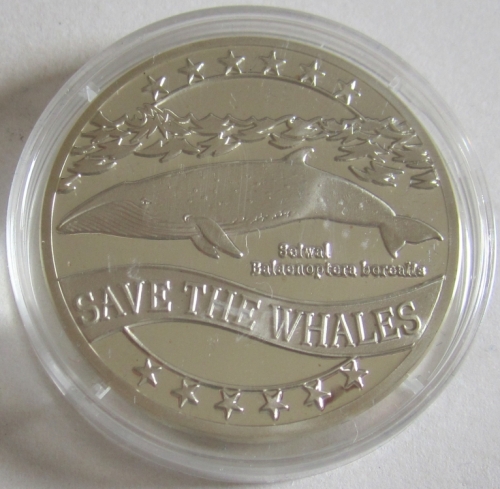 50 Euro pro Natura 1996 Rettet die Wale Seiwal