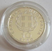 Greece 10 Euro 2003 Council Presidency Silver