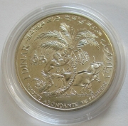 Tunisia 1 Dinar 1970 FAO Date Harvest Silver