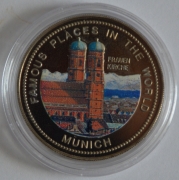 Uganda 1000 Shillings 1994 Frauenkirche in München