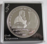 Laos 250 Kip 2014 Composers Sergei Rachmaninoff Silver