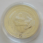Argentina 5 Pesos 2013 Football World Cup in Brazil Silver