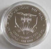 Mali 1000 Francs 2015 Rhodesia Railways Silver