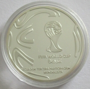 Ecuador 1 Sucre 2014 Football World Cup Brazil Silver