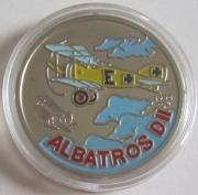 Kuba 1 Peso 1994 Luftfahrt Albatros D II