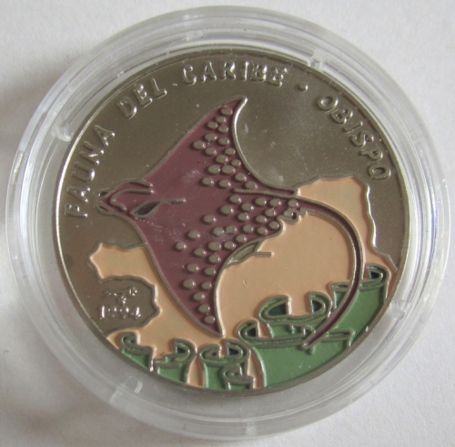 1 Peso 1994 Wildlife Spotted Eagle Ray