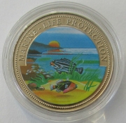 Somalia 10 Dollars 1998 Marine Life Protection Süßlippe & Doktorfisch