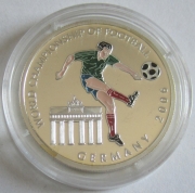 Somalia 100 Shillings 2001 Football World Cup Germany Silver