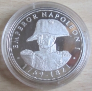Somalia 250 Shillings 2001 Napoleon Bonaparte Silver
