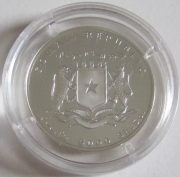 Somalia 5000 Shillings 1998 Ships Gorch Fock Silver