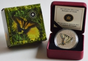 Canada 20 Dollars 2013 Butterflies Tiger Swallowtail Silver