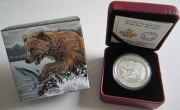 Canada 20 Dollars 2015 Grizzly Bear Catch 1 Oz Silver