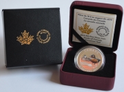 Canada 10 Dollars 2015 Ducks Cinnamon Teal 1/2 Oz Silver