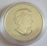 Canada 5 Dollars 2013 Maple Leaf Fabulous 15 Privy 1 Oz...