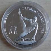 Samoa 10 Tala 1993 Olympics Atlanta Gymnastics Silver