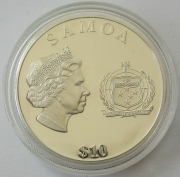 Samoa 10 Tala 2011 Diamond Jubilee Queen Mum
