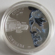 Palau 1 Dollar 2010 Frédéric Chopin Hologram